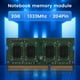 thumbnail image 4 of Memoria Ram DDR3 2GB SODIMM 1RX8 PC3-10600S 1333Mhz Memoria Ram para Computadora PortáTil 204Pin 1.5V MóDulos de Memoria para Computadora PortáTil, 4 of 5