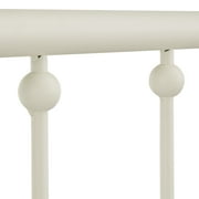 Weston Home Montgomery Spindle Metal Platform Queen Bed, White