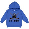 thumbnail image 2 of Inktastic 3rd Birthday Ice Hockey Sports Boys Party Toddler Hoodie, 2 of 4
