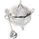 thumbnail image 1 of European Style Condiment Jar with Lid & Spoon – Elegant Storage Container for Salt, Sugar & Tea – Decorative Kitchen Accessory for Home, Café &, 1 of 5