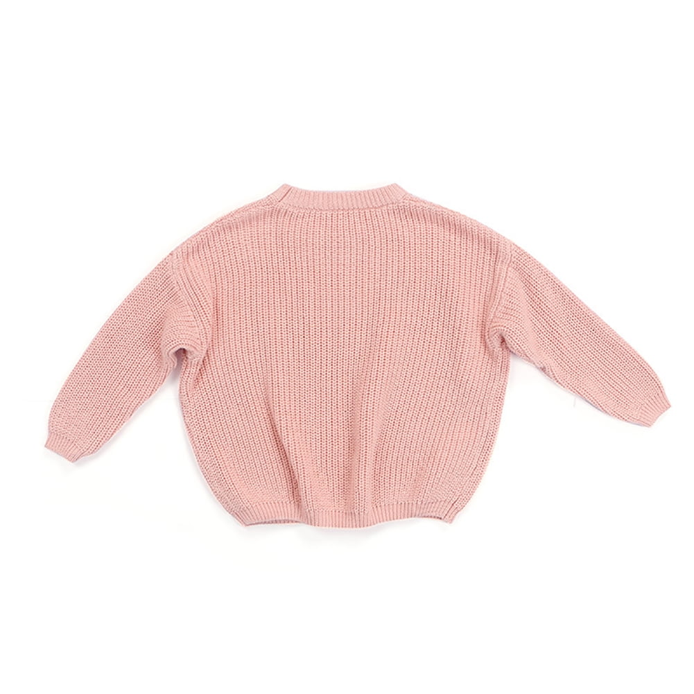 Baby pink knit jumper deals