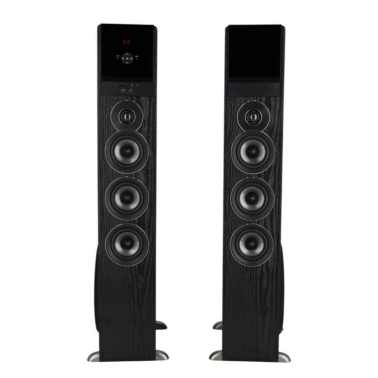 Rockville Stereo System Home Theater Tower Speakers with 10