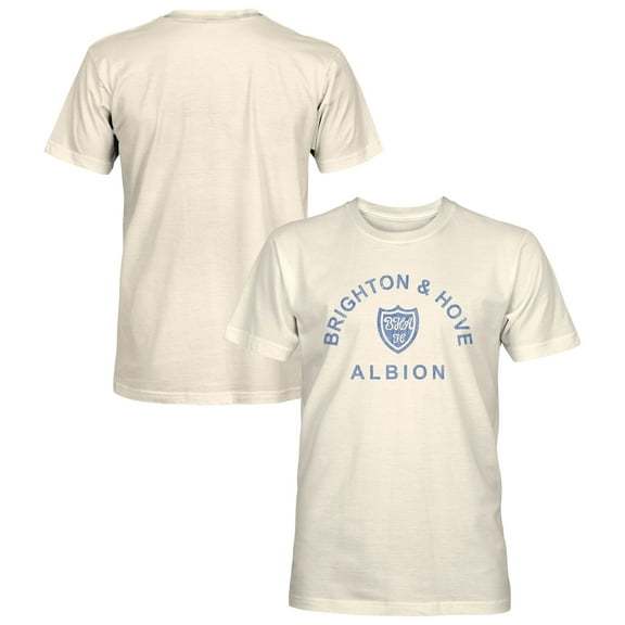 Men's 1863FC Tan Brighton and Hove Albion Team Arch T-Shirt