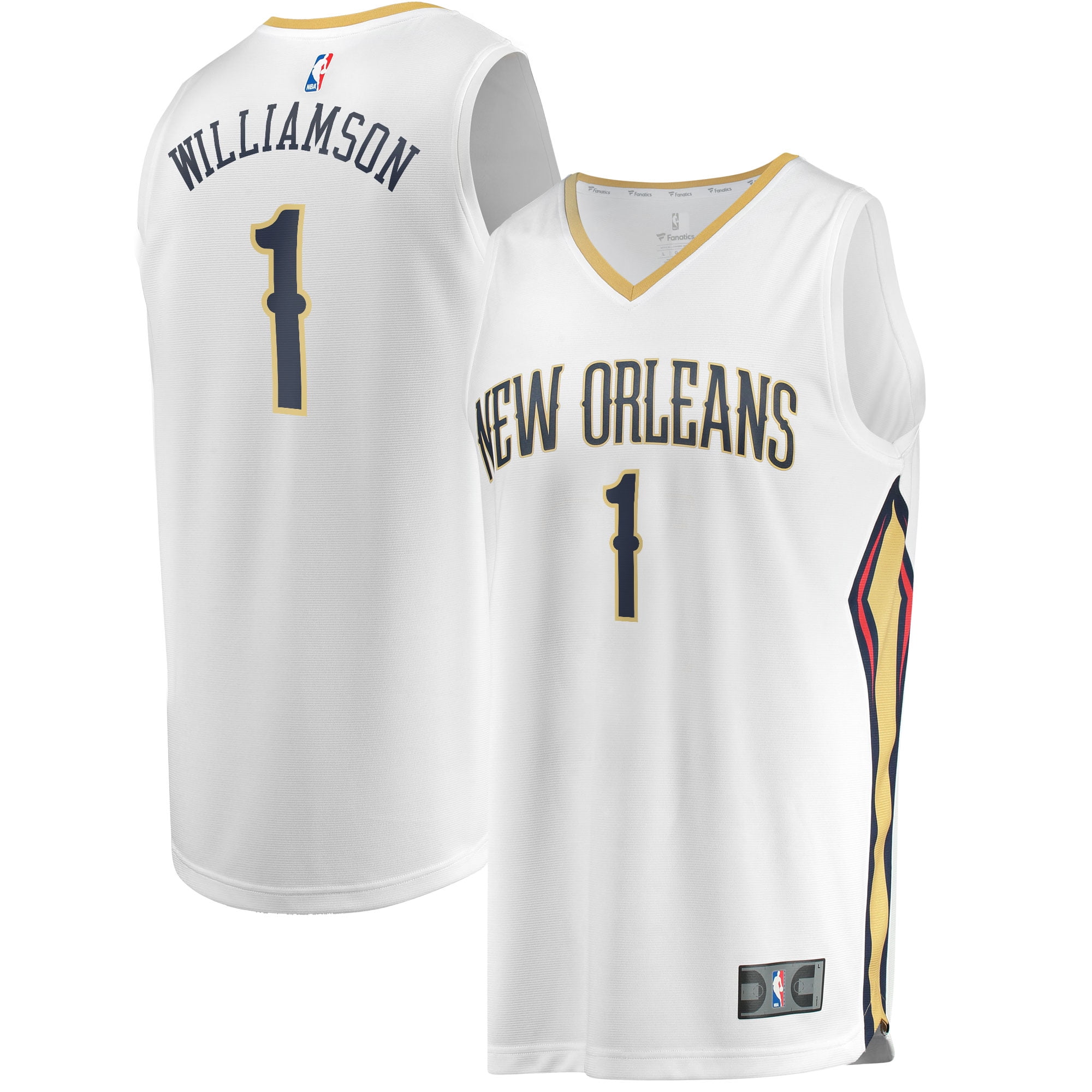 Classic Zion Williamson #1 New Orleans Pelicans Basketball Jersey Stitched Red 