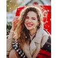 thumbnail image 6 of Wearlizer Christmas Snowflake Engraved Silicone Band Compatible with Apple Watch Band for Women 40mm 38mm 41mm 42mm 44mm 45mm 49mm, Soft Two-Tone Sport Strap for iWatch Series 9 8 7 6 5 4 3 SE Ultra, 6 of 6