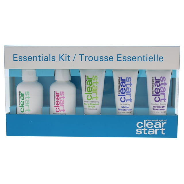 Limpiador espumoso Dermalogica 1.7oz Kit de limpieza Clear Start 5Pc Kit
