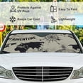 thumbnail image 5 of GZHJMY Car Front Windshield Sunshade UV Heat Protection, Foldable Auto Windshield Sun Visor for Sedan SUV Tropical Palm Tree, Car Sunscreen Blocks UV Rays Heat 51x27.5inch Keep Vehicle Cool, 5 of 6
