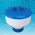 thumbnail image 1 of Floating Chlorine Dispenser,  Chemical Dispenser Adjustable Balanced Chemical Delivery Keeping Water Clean Blue  for Outdoor, 1 of 8