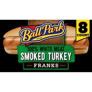 Ball Park Fat Free Smoked Turkey Hot Dogs, 14 oz, 8 Count