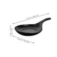 thumbnail image 2 of Large Spoon Shape Food Plate With Handle Household Food Dish Food Serving Plate, 2 of 8