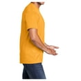 thumbnail image 3 of Mens Core Cotton Male T-Shirts Gold 6XL, 3 of 5