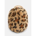 thumbnail image 5 of Joyspun Women’s Faux Fur Puff Scuff Slippers, 5 of 6