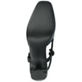 thumbnail image 6 of Journee Womens Margeene Sling Back Covered Block Heel Pumps, 6 of 10