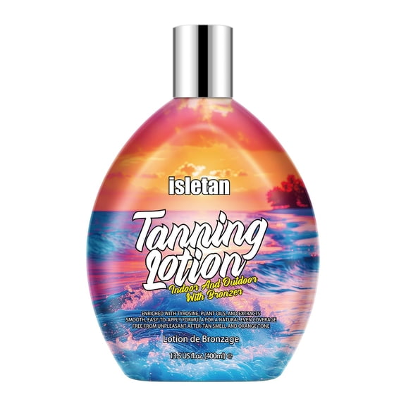 Loción bronceadora Isletan Indoor Accelerator con bronceador de 400 ml