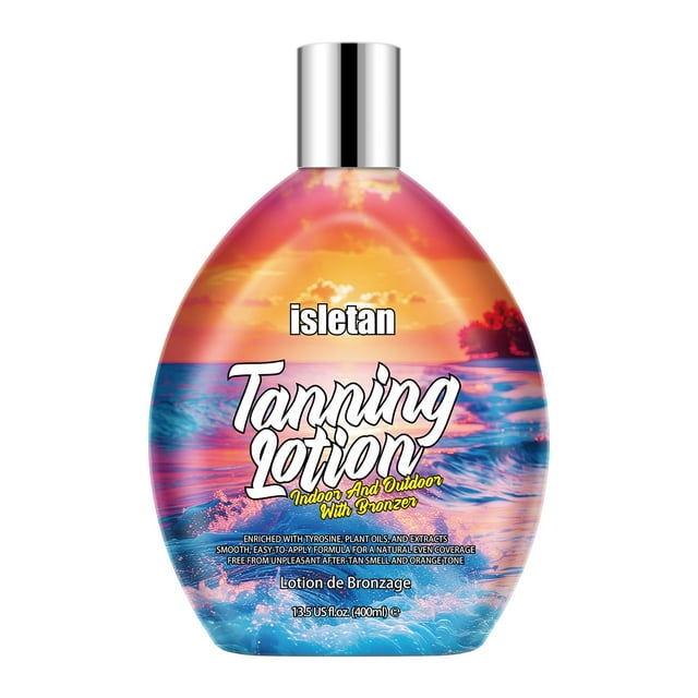 Loción bronceadora Isletan Indoor Accelerator con bronceador de 400 ml