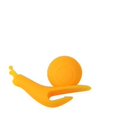 thumbnail image 1 of Exquisito soporte para bolsa de té de silicona con forma de caracol, taza, colores dulces, bonita bolsa de té de silicona con forma de caracol(Naranja)(), 1 of 5