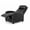 Black/26.77 x 61.42 x 39.37 inch, variant on Alvantor Adjustable Recliner Chair with Padded Backrest, Footrest and Hardwood Frame, PU Leather, Black, 26.77 x 61.42 x 39.37 in