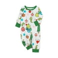 thumbnail image 3 of Family Christmas Pajamas Xmas Pjs Matching Sets Holiday Home Sleepwear Jammies Outfits, 3 of 10