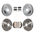 thumbnail image 1 of Transit Auto Front Rear Disc Brake Rotors Semi-Metallic Pads and Drum Kit for Car Chevrolet Cobalt Pontiac G5 K8S-103191, 1 of 11
