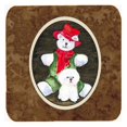 thumbnail image 1 of Bichon Frise Foam Coasters, Set - 4, 1 of 1