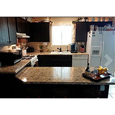 Instant Granite Counter Top Cover Santa Cecilia 36 X 144 Instant Granite Counter Top Cover Santa Cecilia 36 X 144