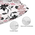 thumbnail image 5 of Cauagu Lilies Flowers Print Pillow Covers with Envelope Closure,1PC Pillow Cases Decorative Pillow Case for Bed & Couch, Pillows Not Included-20"x30", 5 of 6