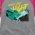 thumbnail image 3 of Raya and the Last Dragon - Seek The Light - Toddler & Youth Girls Raglan Graphic T-Shirt, 3 of 4
