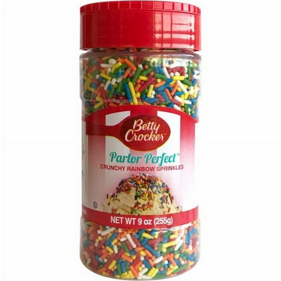 Pack of 2 - Betty Crocker Parlor Perfect Confetti Sprinkles 9 oz