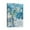 Blue-flowering (80), variant on Bouquet Beauty Floral Decorative Painting on Canvas, 16x12 inch Wall Art for Bathroom, Living Room, Bedroom, Kitchen and Office