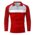 thumbnail image 4 of DPTALR Chemise à Col pour Homme Imprimée Décontractée à Manches Col Rabattu Blouse, 4 of 5