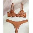 thumbnail image 3 of Brown Silk Lingerie Set, 3 of 4