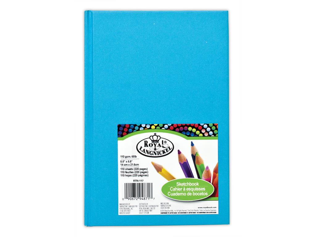 Royal Sketchbook 5.5x8.5" Blue