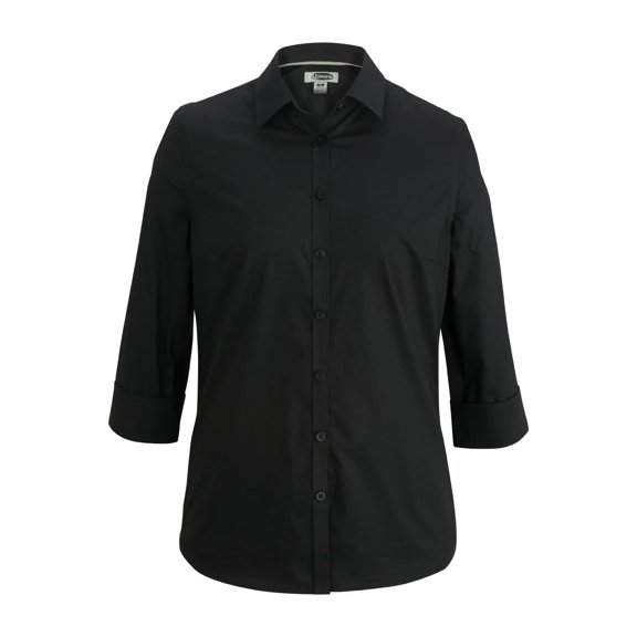 Edwards Ladies' 3/4 Sleeve Stretch Broadcloth Shirt
