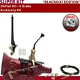 thumbnail image 1 of American Shifter  727 Shifter Kit Black 8 in. E Brake Cable Push Button 11 in. Handle Billet Knob for ECB46, 1 of 1
