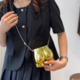 thumbnail image 5 of Bolso bandolera con cadena para mujer, pequeño, divertido, con auriculares y boca roja, 2024, 5 of 5