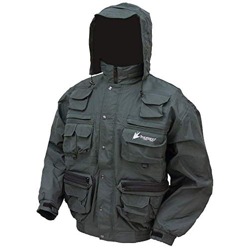 FROGG TOGGS Waterproof Cascades Sportsman's Pack Jacket, Green, Size X-Large (NT1103)