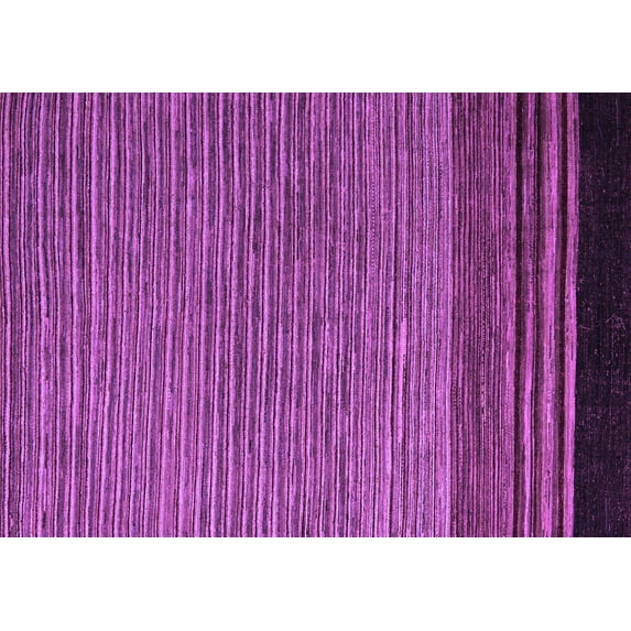 Ahgly Company Indoor Rectangle Abstract Purple Modern Area Rugs, 2' x 3'