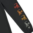 thumbnail image 6 of Jurassic Park Boys Dinosaurs Jogger Sweatpants -Little and Big Boys Sizes 4-7 Black, 6 of 7