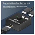 thumbnail image 4 of Commutateur Vidéo 4K HD, Concentrateur Multimédia Intelligent Bidirectionnel à 2 Ports, 4 of 7