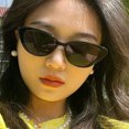 thumbnail image 5 of Sunglasses Women Girls Mirror Retro Stars Sun Glasses Y2k Star Luxury Vintage Shades Female Black Oculos, 5 of 9