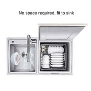  TOPINCN Mini Lave-vaisselle, Multifonctionnel Ménage USB Mini Lave-vaisselle À Ultrasons Lave-vaisselle Lave-vaisselle, Lave-vaisselle À Ultrasons