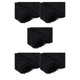 thumbnail image 1 of Ounissouiy Alfombrilla de fibra de textura para pies para una rápida y fuerte absorción Alfombrilla de suelo Entrada de baño de chenilla Negro Type2 NO2, 1 of 6