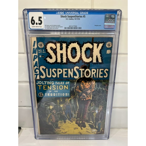 Shock SuspenStories #5 - CGC 6.5 Comic Book