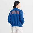 thumbnail image 4 of Women's Fanatics Royal Chicago Cubs Oversized Rage Against Full-Zip Jacket, 4 of 5