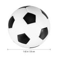 thumbnail image 3 of 12pcs 36MM Foosball Table Replacement Black and White Tabletop Soccer Balls Game Table Size, 3 of 4