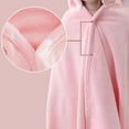 thumbnail image 6 of Clearance Under 10$! Facecloth Fleece Bath Towels Hooded Soft Children's Hooded Cape, Baby Coral Velvet Children's Bath Towel, Elephants Hooded Bath Towel, Baby Bathrobe, 6 of 7