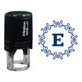 thumbnail image 1 of Printtoo Alphabet E Monogram Octagon Celtic Swirl Frame Self Inking Rubber Stamp Office Stationary, 1 of 7