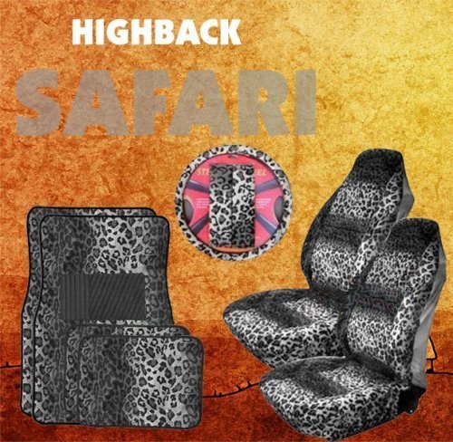 leopard print seat covers walmart