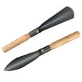 thumbnail image 4 of HAMPPLIES 2Pcs Gardening Trowels Ergonomic Handle Iron Wood Hand Digging Garden Tools, 4 of 8