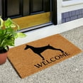thumbnail image 3 of Calloway Mills Doberman Outdoor Doormat 2' x 3', 3 of 3